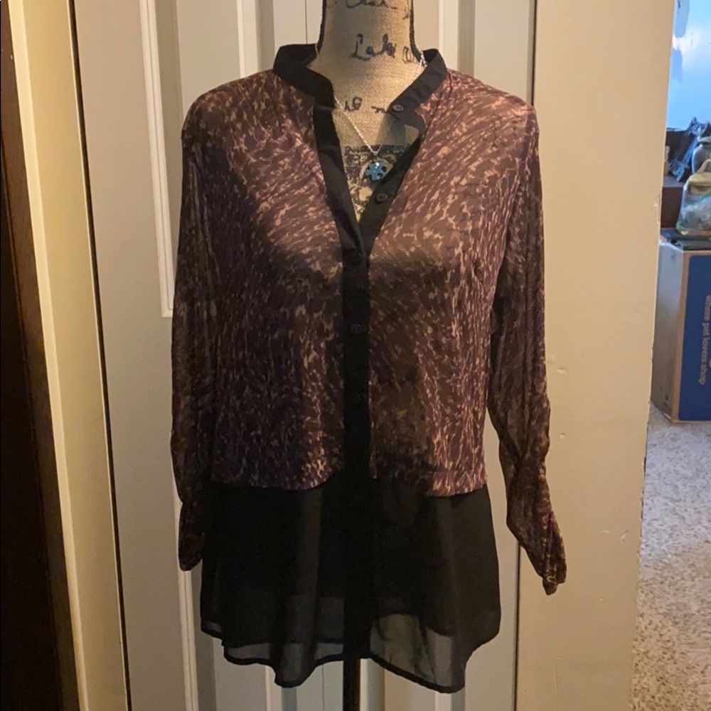 Sheer tunic